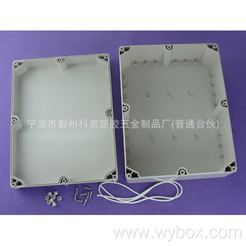 Custom enclosure ip65 waterproof enclosure plastic electrical junction box enclosure cast box PWE208 with size 300*230*110mm